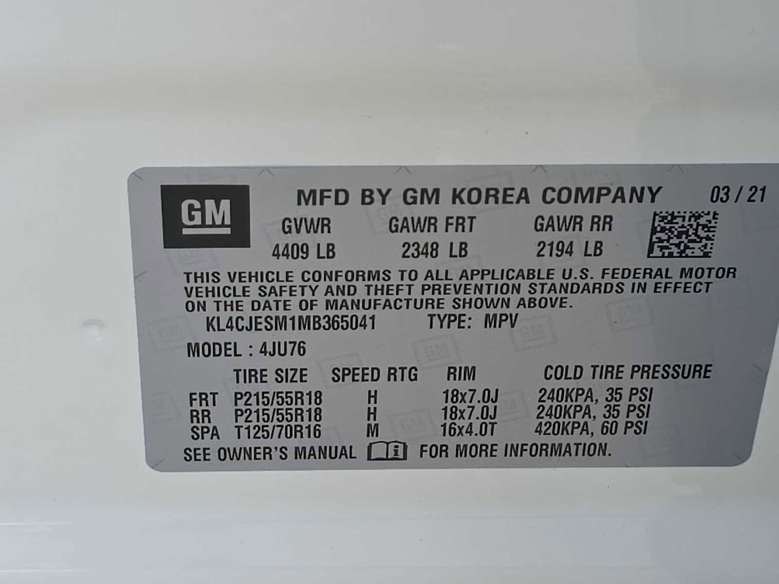 Used 2021 Buick Encore Preferred w/ Safety Package II image 24