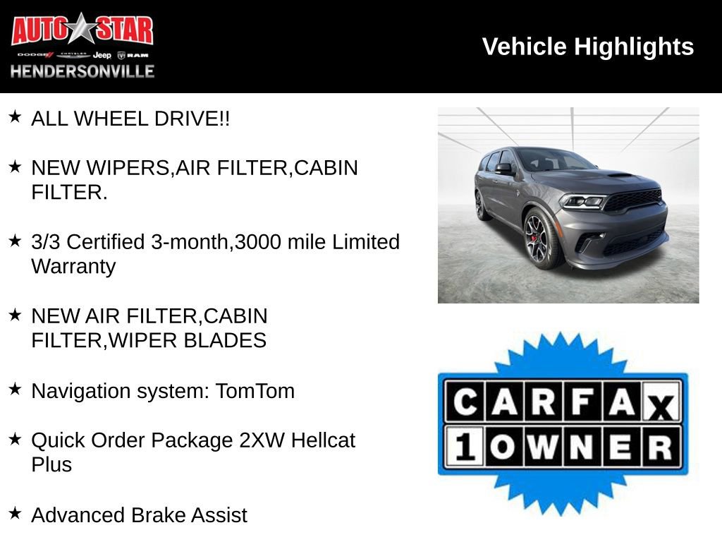 Used 2024 Dodge Durango SRT Hellcat image 4