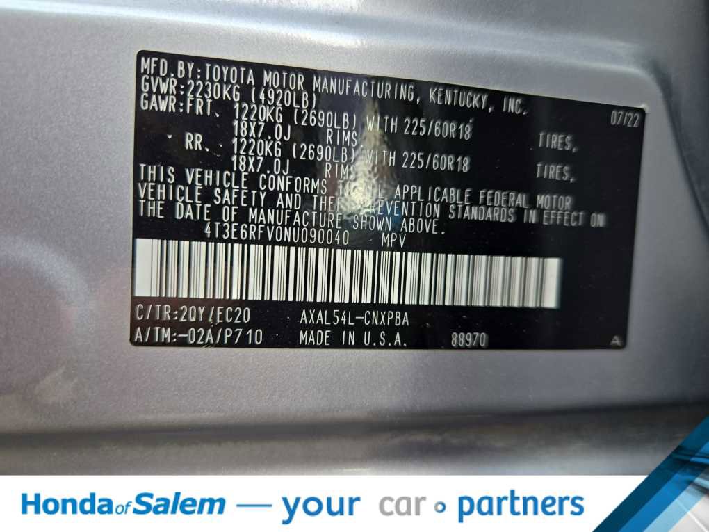 Used 2022 Toyota RAV4 XSE AWD/4WD image 20