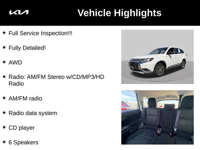 Used 2016 Mitsubishi Outlander ES AWD/4WD image 5