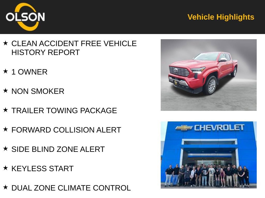 Used 2025 Toyota Tacoma Limited image 2