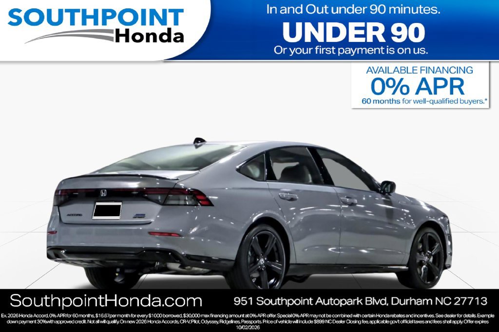 New 2026 Honda Accord Sport image 3