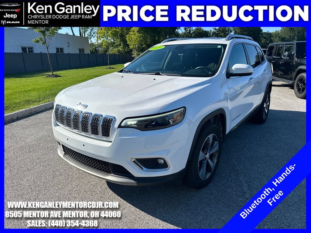 Used 2019 Jeep Cherokee Limited w/ Luxury Group AWD/4WD image 3
