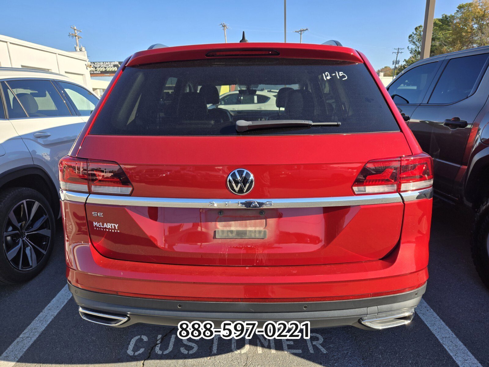 Used 2021 Volkswagen Atlas SE image 6