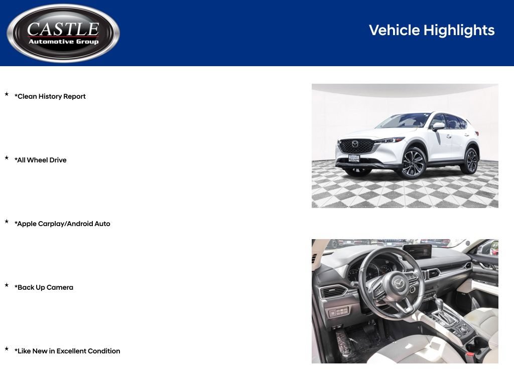 Used 2023 MAZDA CX-5 AWD 2.5 S w/ Premium Package image 4