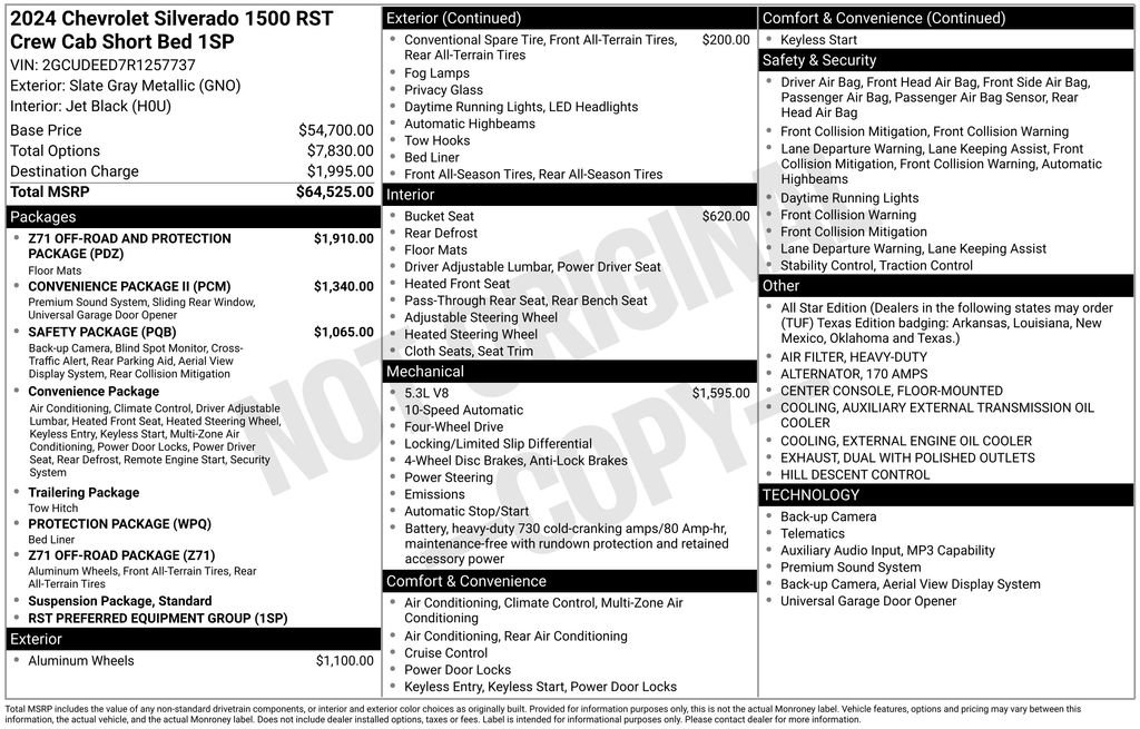 Used 2024 Chevrolet Silverado 1500 RST AWD/4WD image 31