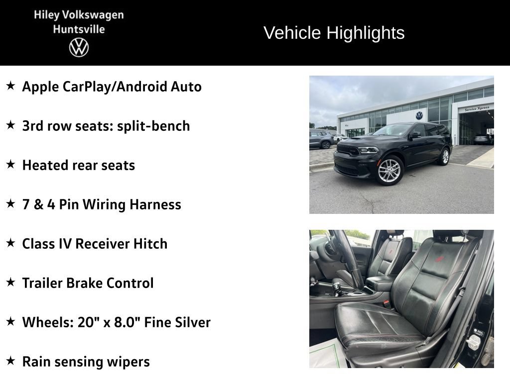 Used 2022 Dodge Durango R/T w/ Trailer Tow Group IV AWD/4WD image 19