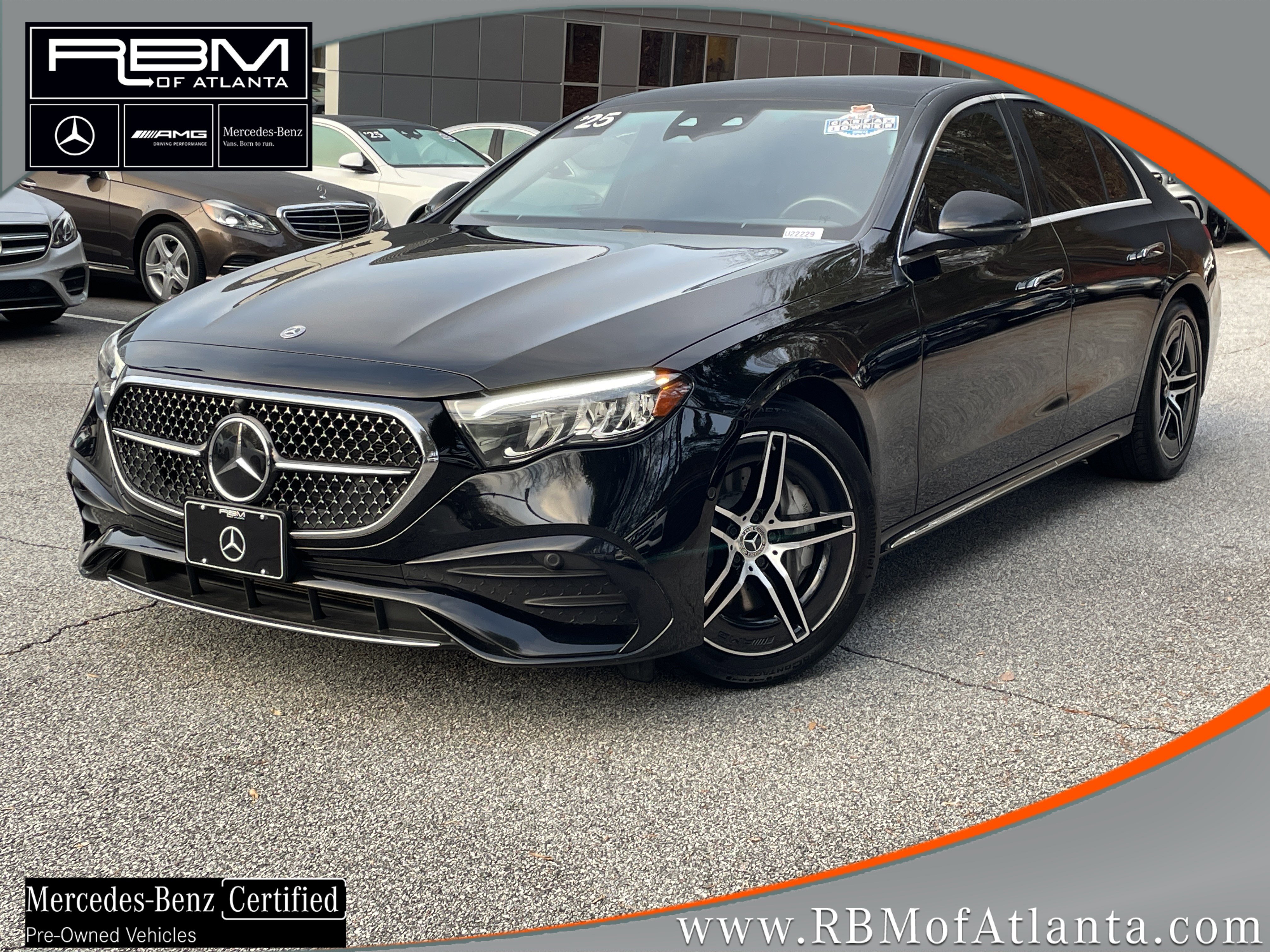 Certified 2025 Mercedes-Benz E 450 4MATIC Sedan image 1