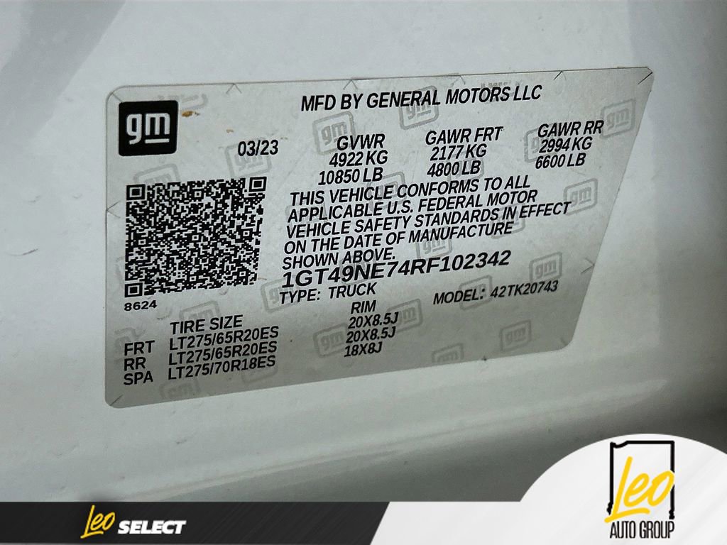 Used 2024 GMC Sierra 2500 SLT w/ SLT Premium Package image 33