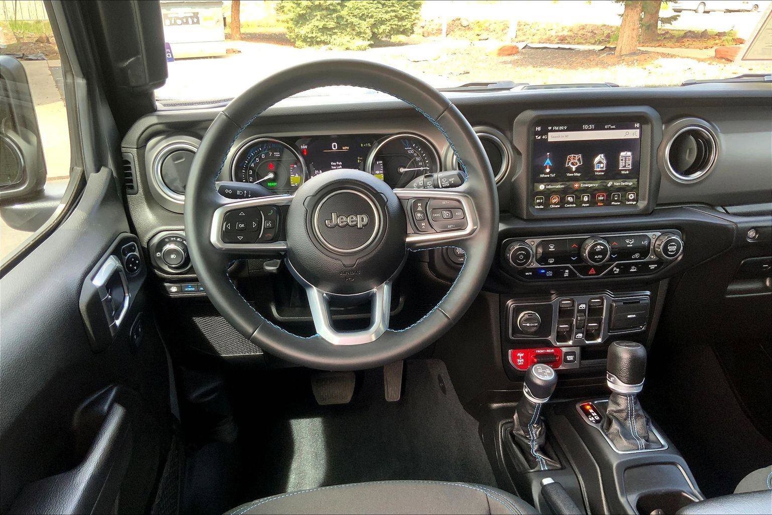 Certified 2022 Jeep Wrangler Unlimited Rubicon 4xe w/ Safety Group image 5