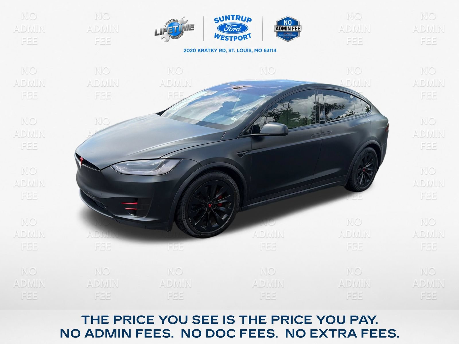 Used 2019 Tesla Model X Long Range AWD/4WD image 1