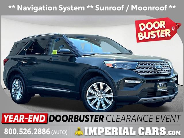 Used 2022 Ford Explorer Limited w/ Class IV Trailer Tow Package