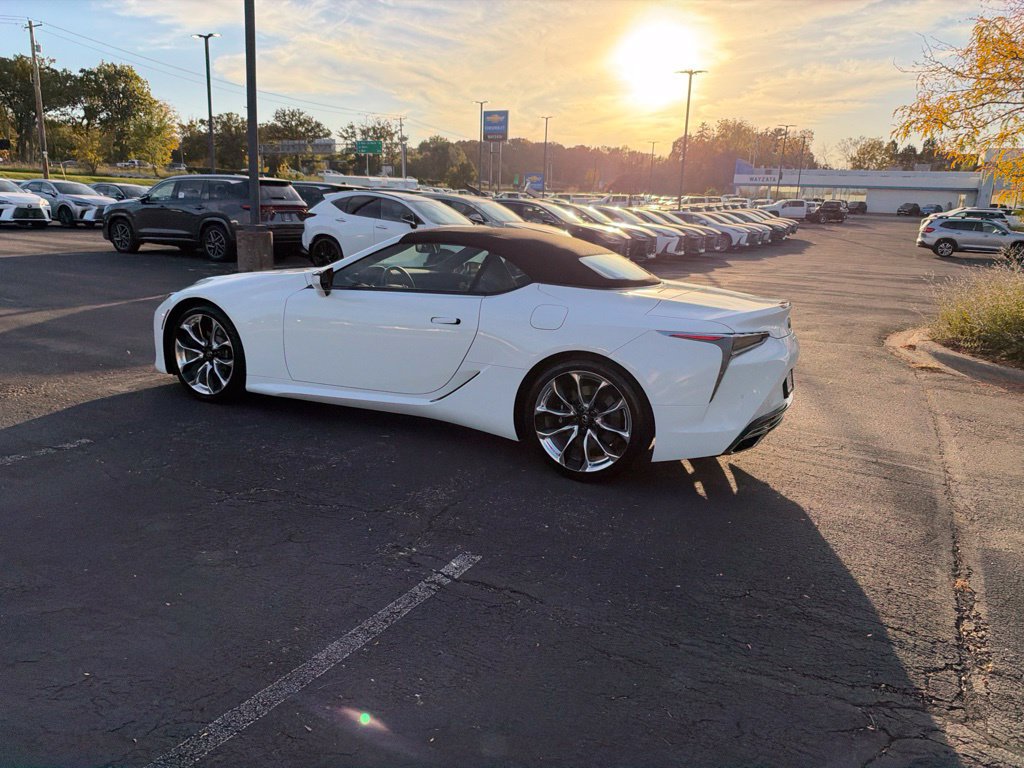 Used 2022 Lexus LC 500 Convertible w/ Touring Package RWD image 34