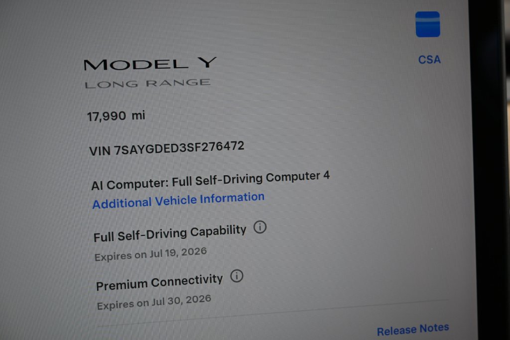 Used 2025 Tesla Model Y Long Range RWD image 20