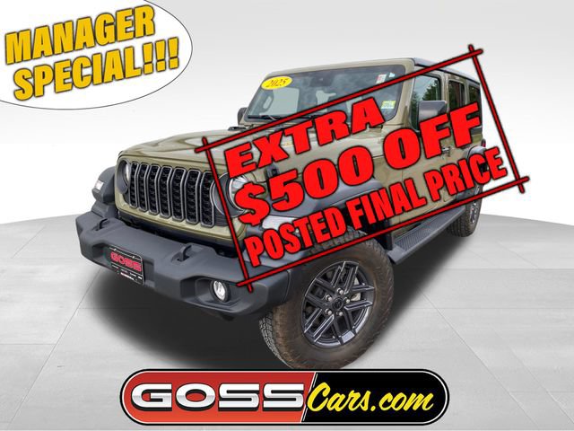Certified 2025 Jeep Wrangler Unlimited Sport