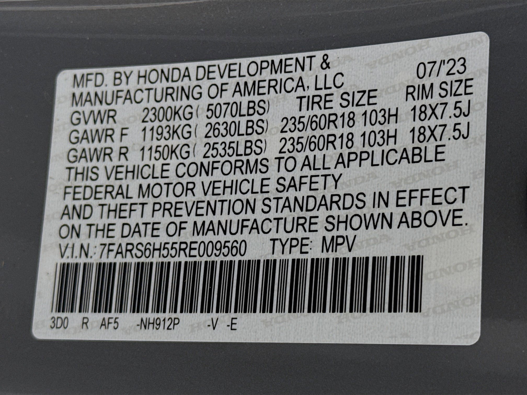 Certified 2024 Honda CR-V Sport image 31