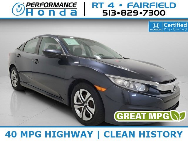 Certified 2017 Honda Civic LX