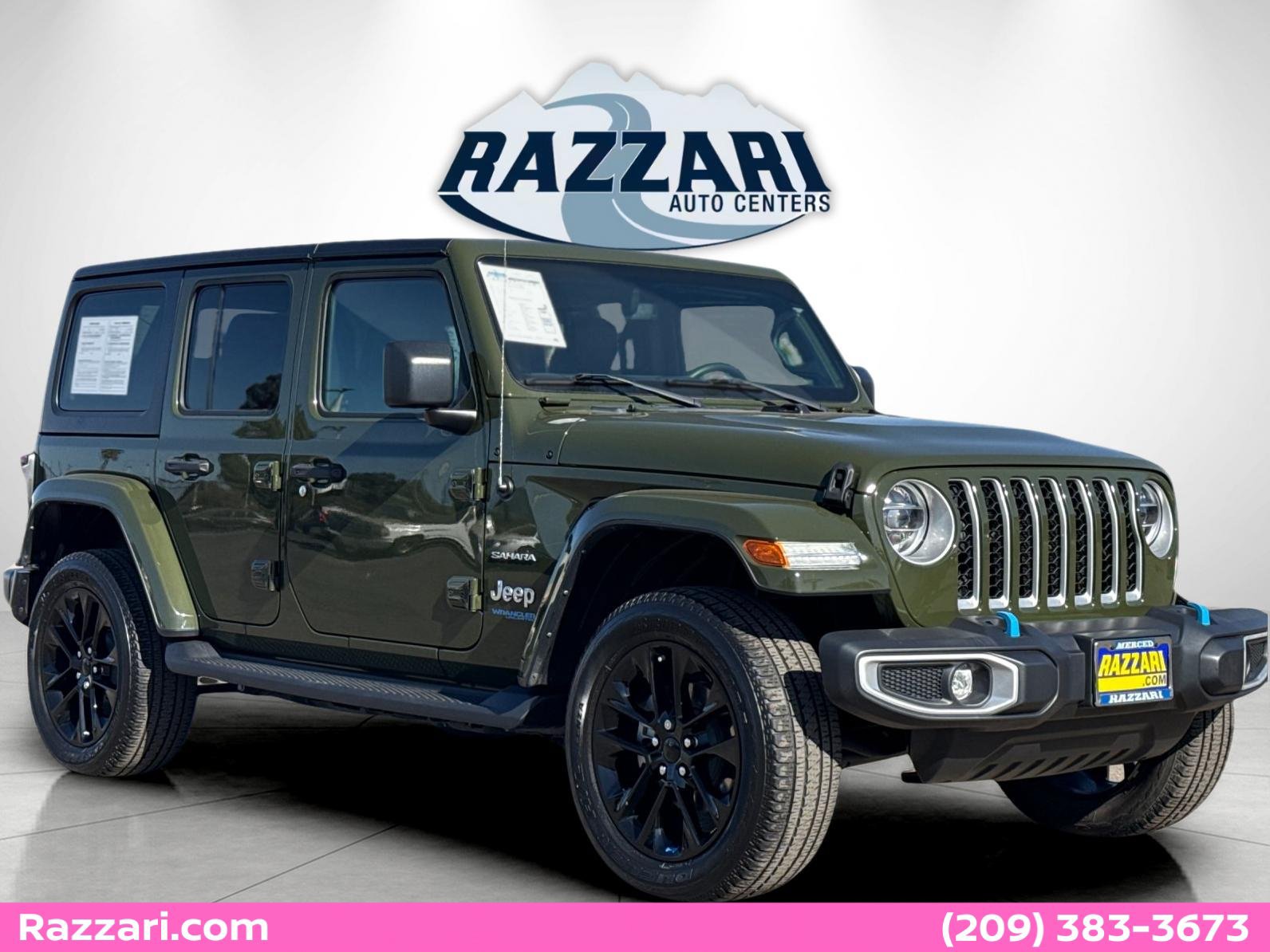 Used 2022 Jeep Wrangler Unlimited Sahara w/ Cold Weather Group AWD/4WD image 1