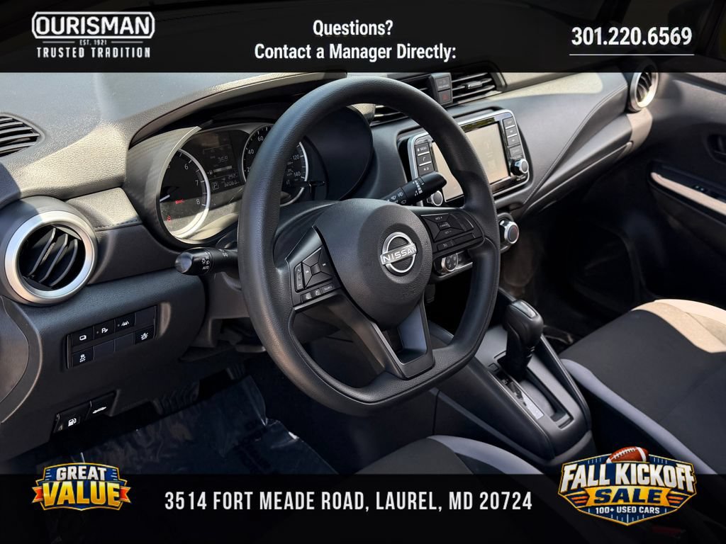 Used 2025 Nissan Versa S w/ Trunk Package FWD image 21