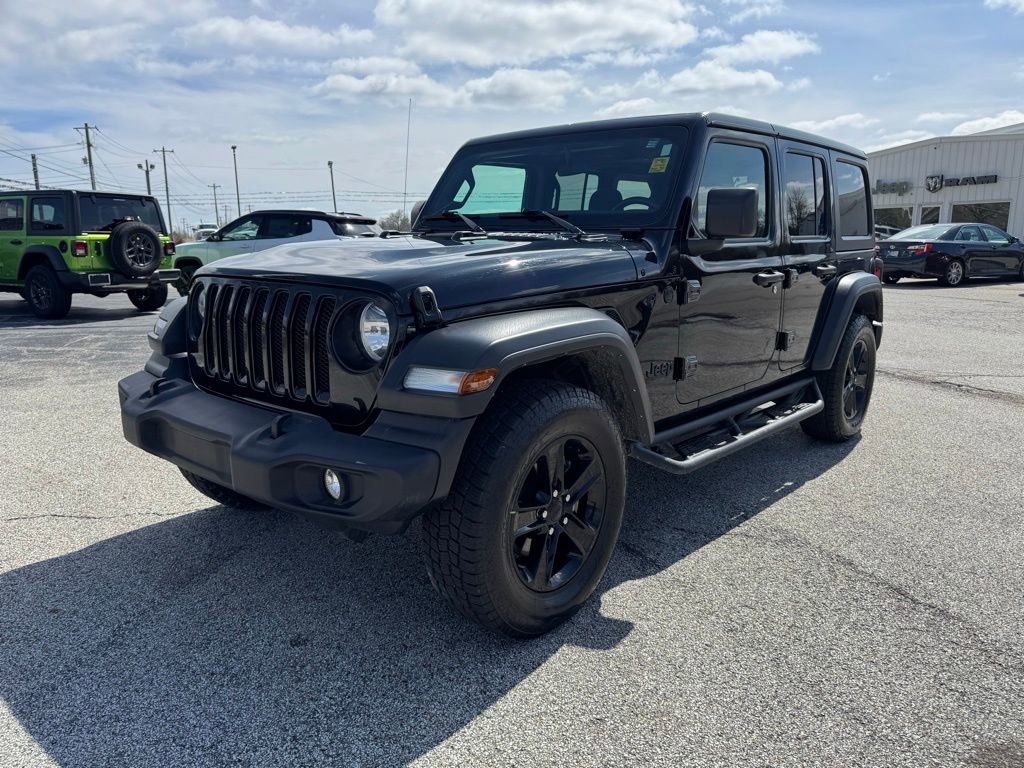 Used 2021 Jeep Wrangler Unlimited Sport image 1