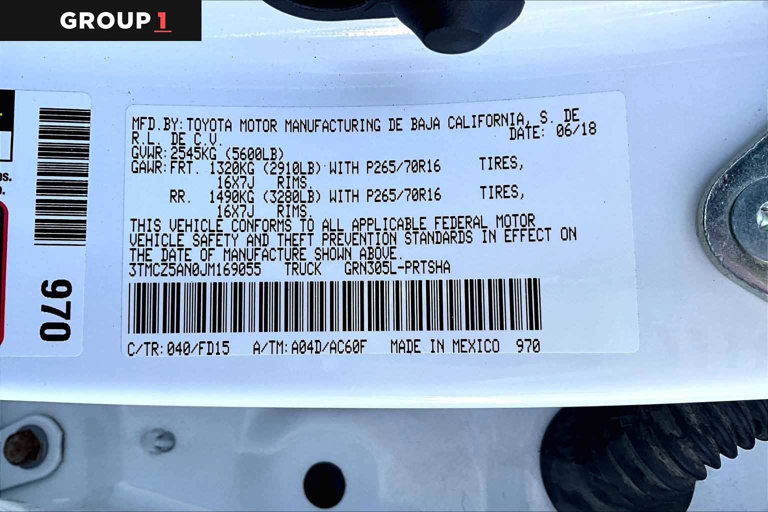 Certified 2018 Toyota Tacoma TRD Off-Road w/ Technology Package image 37