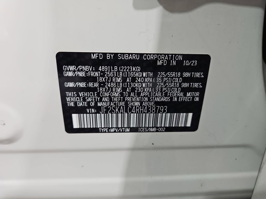 Certified 2024 Subaru Forester Limited image 32