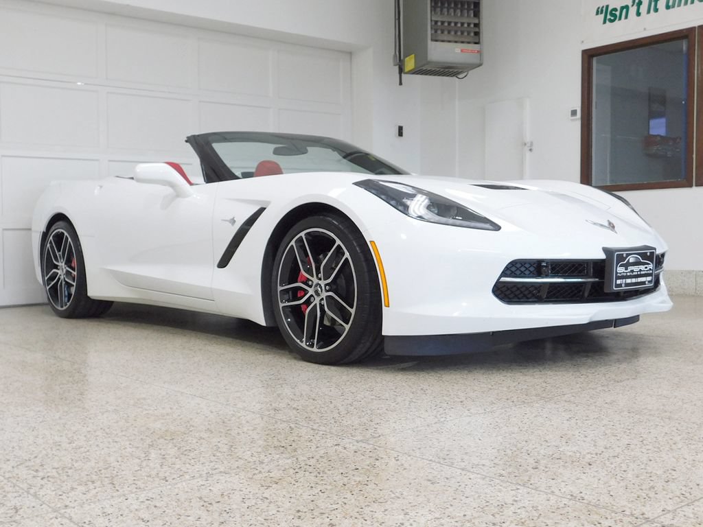 Used 2016 Chevrolet Corvette Stingray Convertible w/ 3LT Preferred Equipment Group RWD image 6
