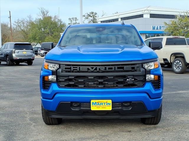 New 2026 Chevrolet Silverado 1500 Custom w/ Turbomax Blackout Package RWD image 2