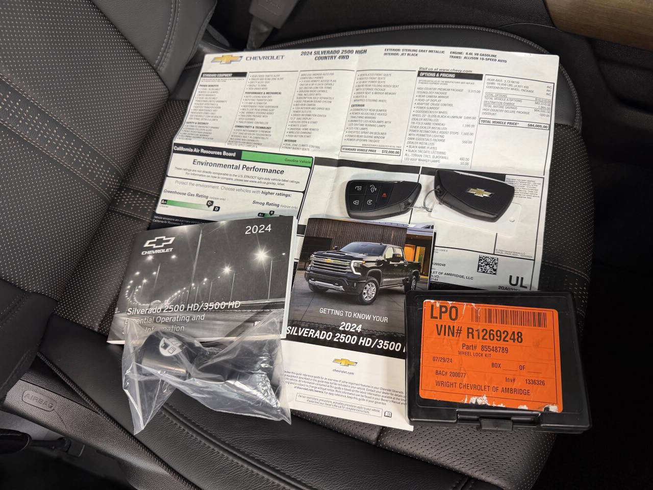 Used 2024 Chevrolet Silverado 2500 High Country w/ High Country Premium Package image 61
