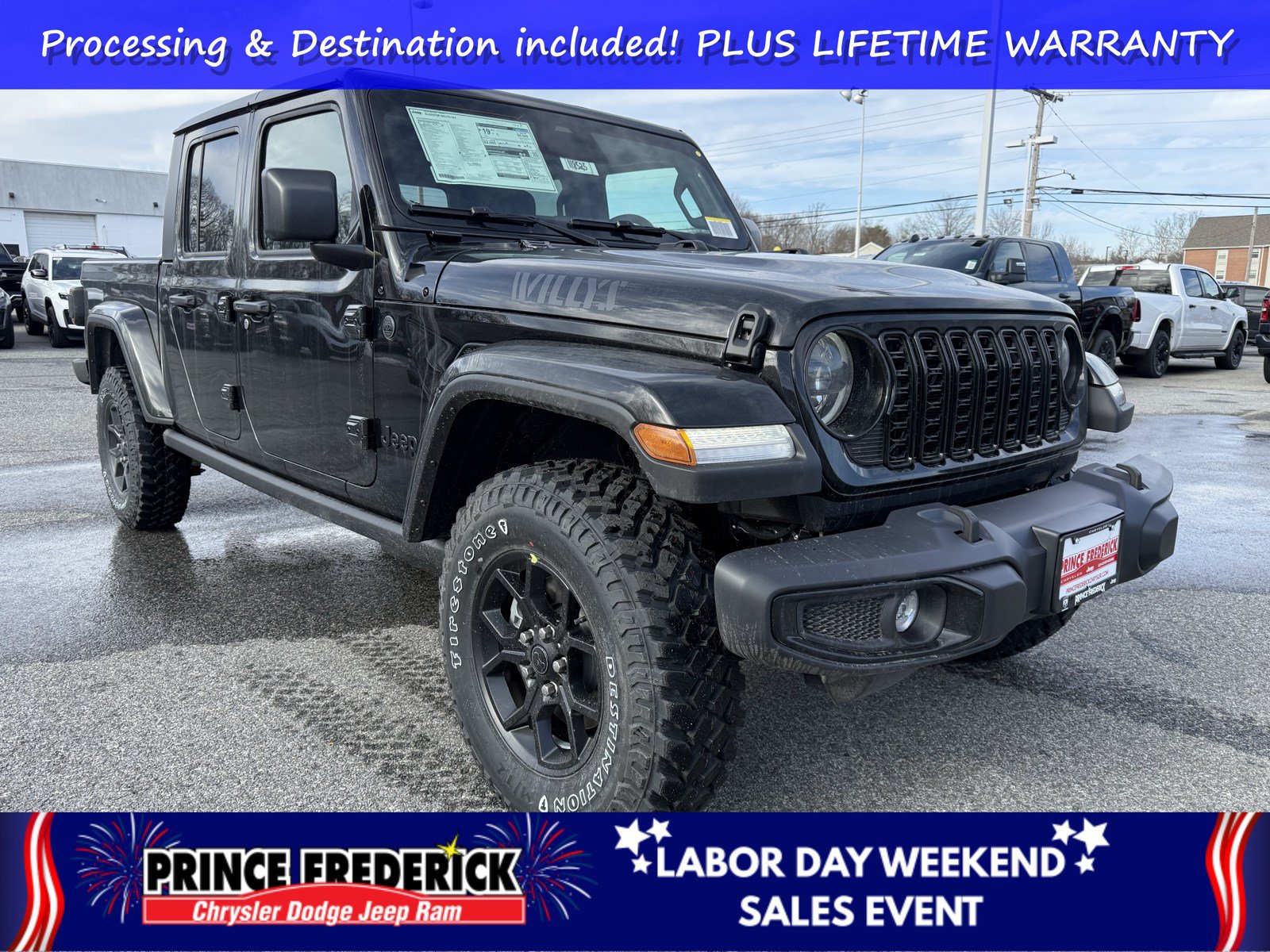 New 2026 Jeep Gladiator Sport