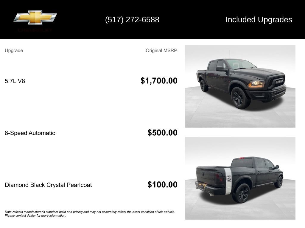 Used 2021 RAM 1500 Classic Warlock AWD/4WD image 5