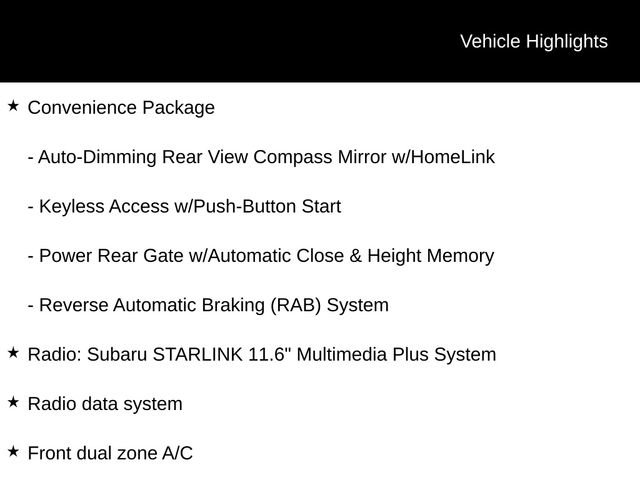 Used 2023 Subaru Ascent Premium w/ Convenience Package image 9