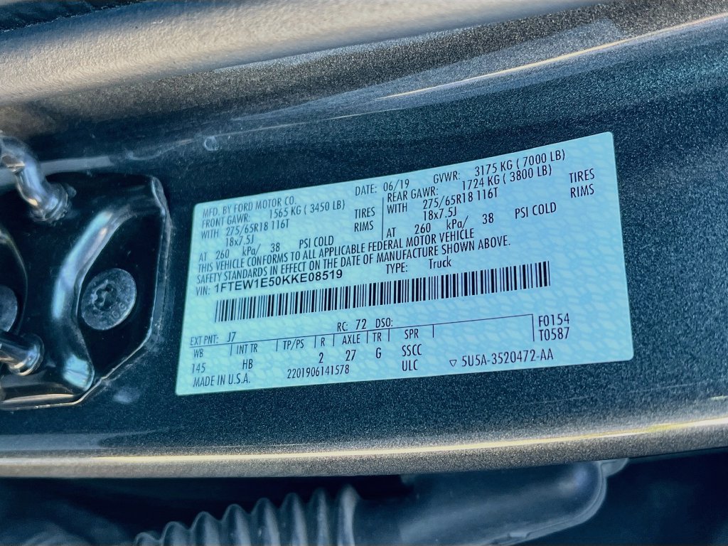 Used 2019 Ford F150 Lariat AWD/4WD image 10