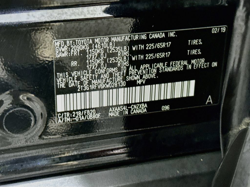 Certified 2019 Toyota RAV4 LE w/ All Weather Liner Package AWD/4WD image 33