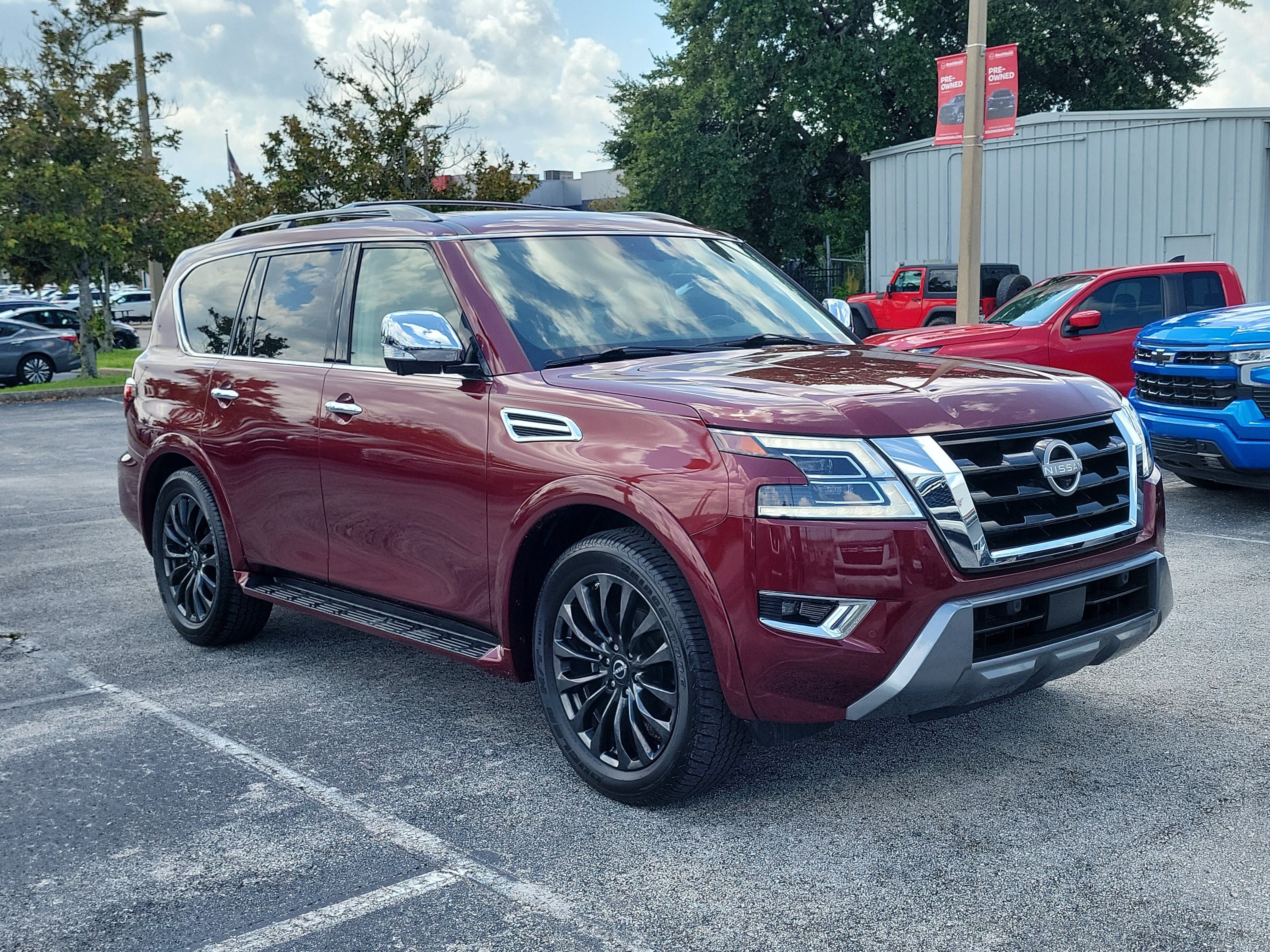 Certified 2024 Nissan Armada Platinum w/ Cargo Package RWD image 3
