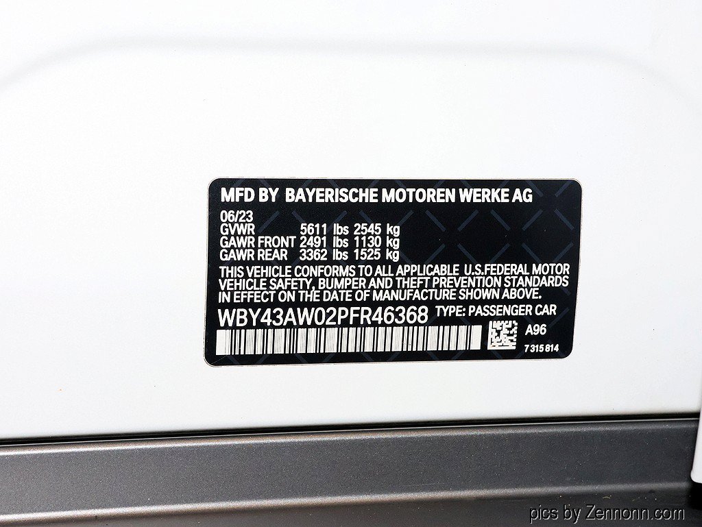Certified 2023 BMW i4 eDrive35 w/ Premium Package RWD image 37