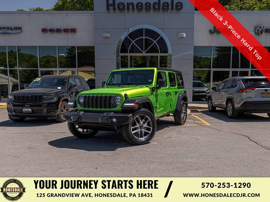 New 2025 Jeep Wrangler Unlimited Sport S 4xe w/ Convenience Group image 1