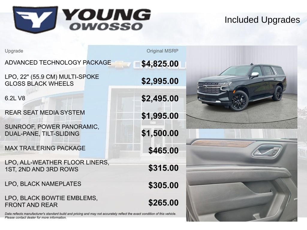 Used 2023 Chevrolet Tahoe Premier w/ Advanced Technology Package image 4