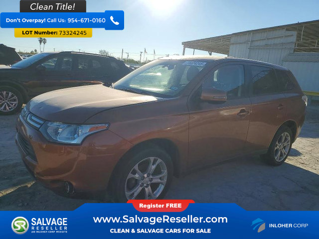 Used 2014 Mitsubishi Outlander SE AWD/4WD image 1