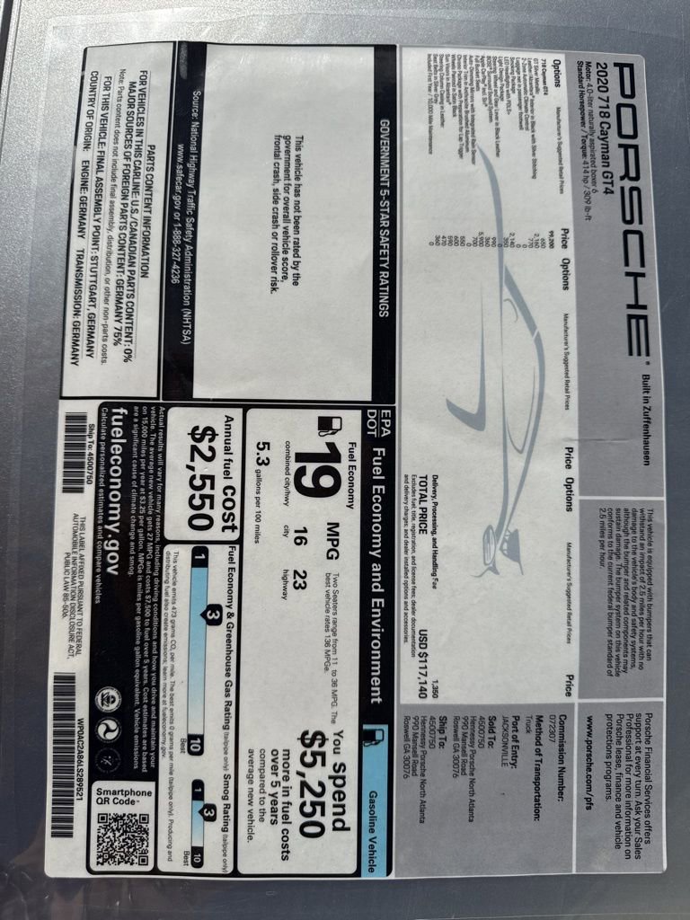 Used 2020 Porsche 718 Cayman GT4 image 25