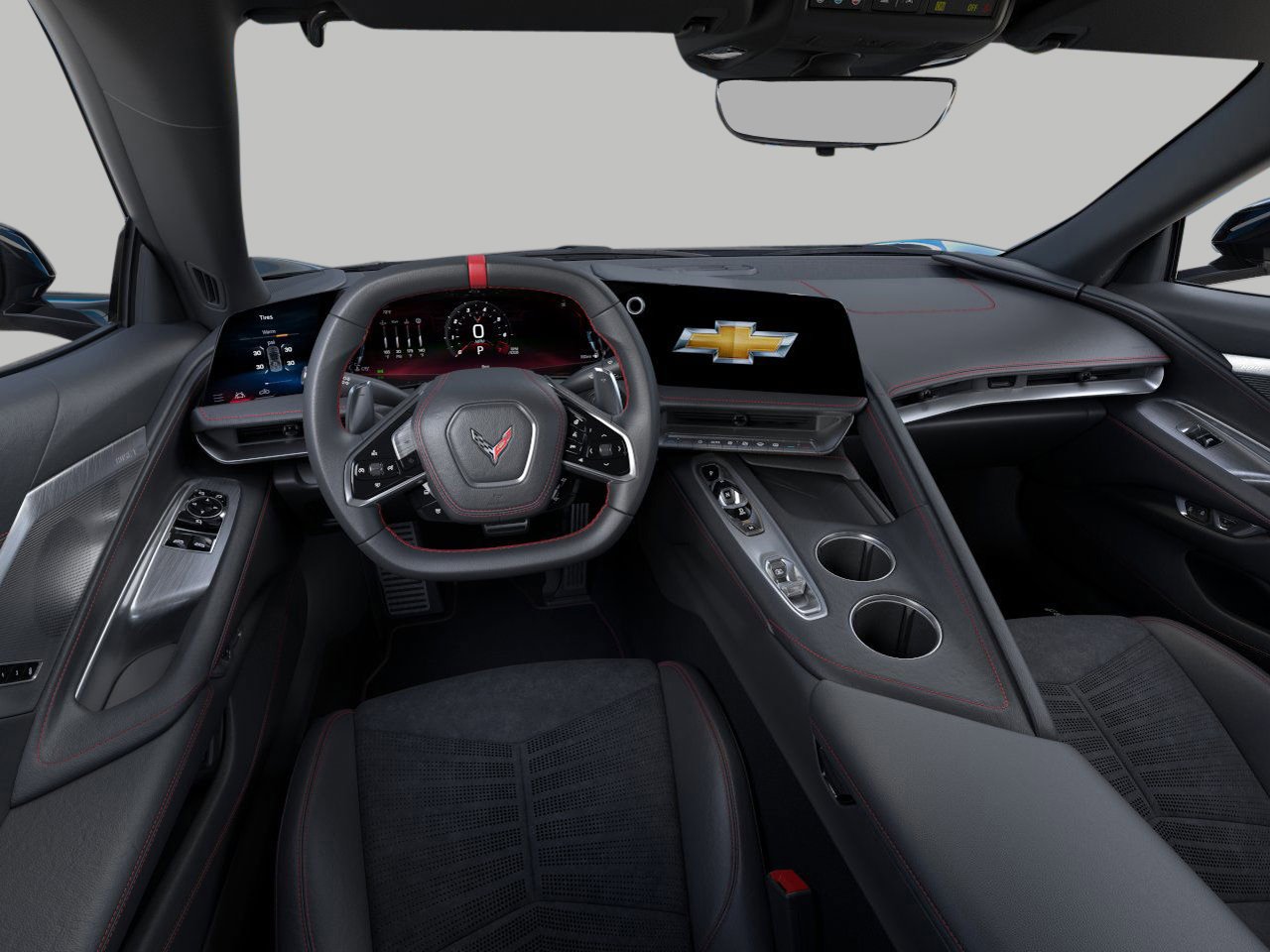 New 2026 Chevrolet Corvette Stingray Preferred Cpe w/ Chrome Exterior Badge Package RWD image 15