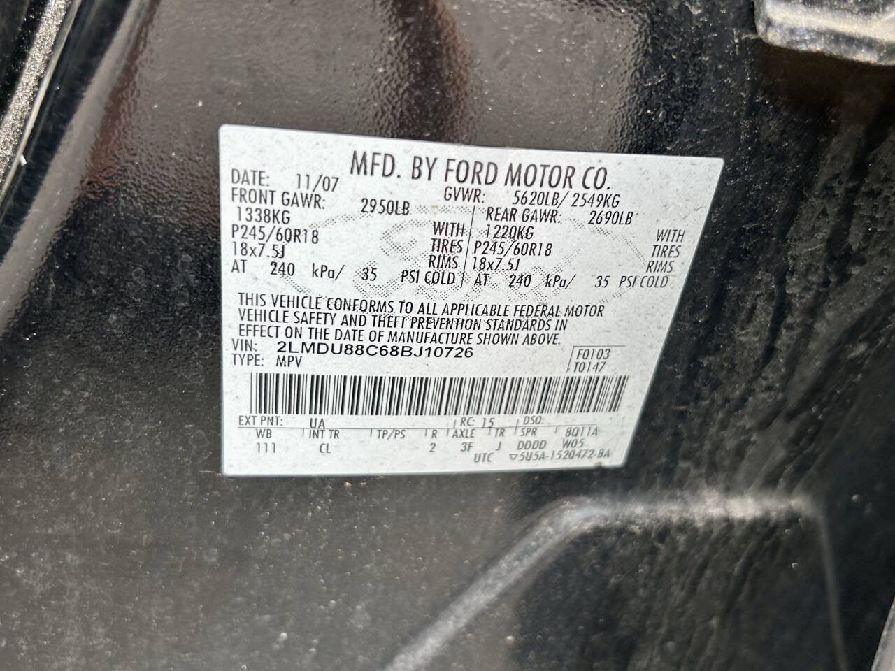 Used 2008 Lincoln MKX AWD image 24