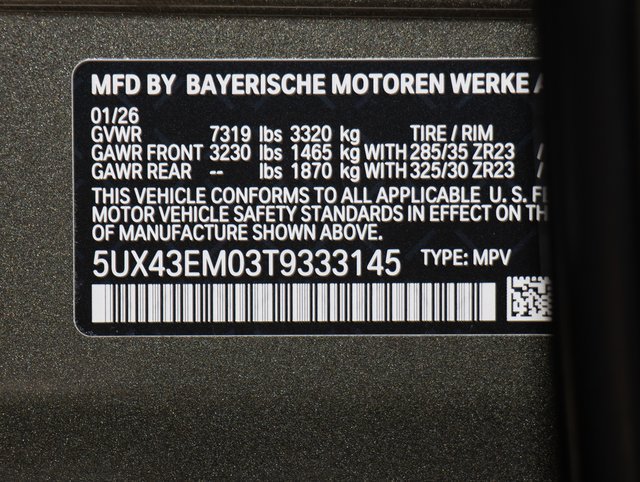 New 2026 BMW ALPINA XB7 AWD/4WD image 24