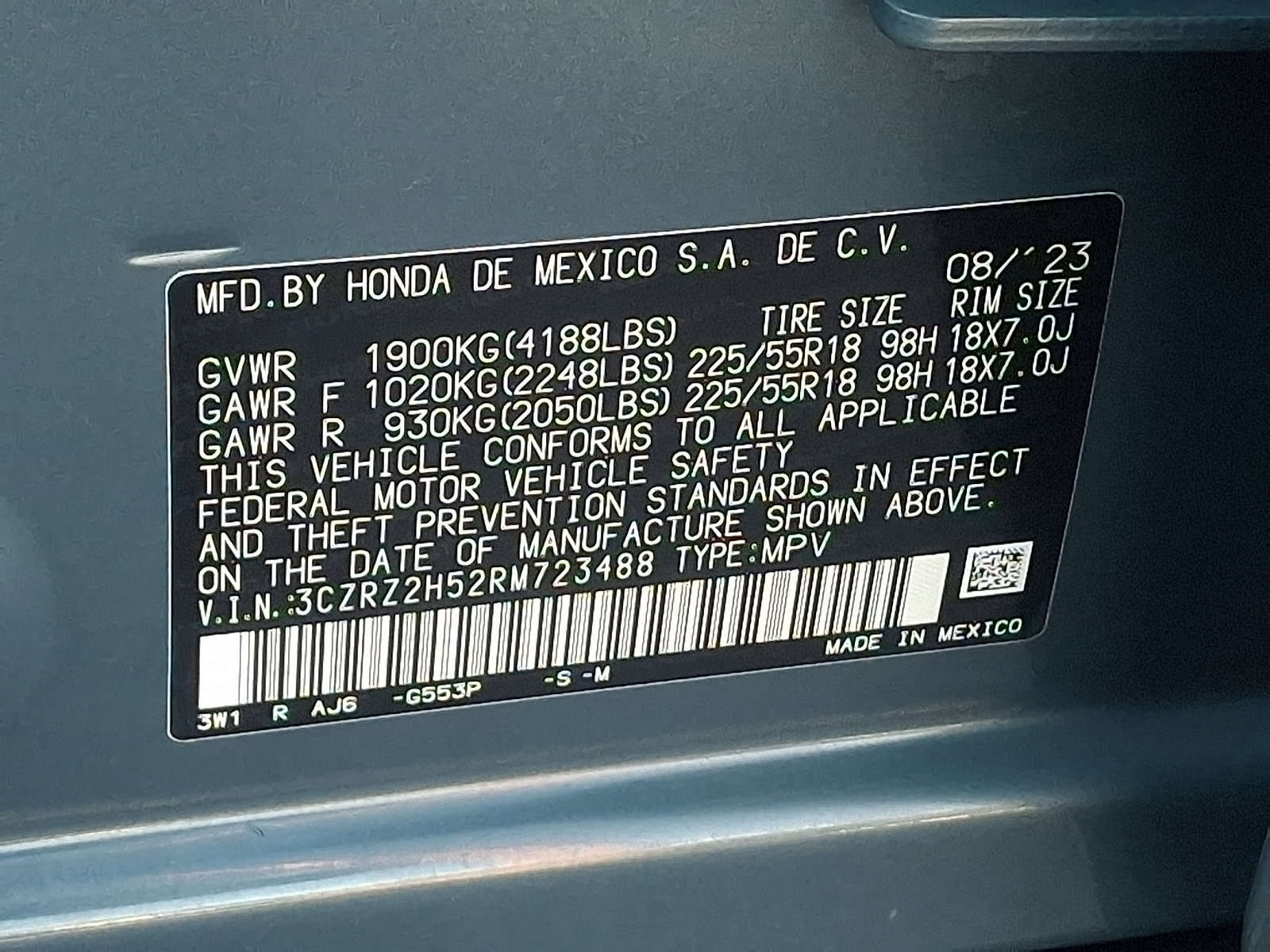 Used 2024 Honda HR-V Sport image 27