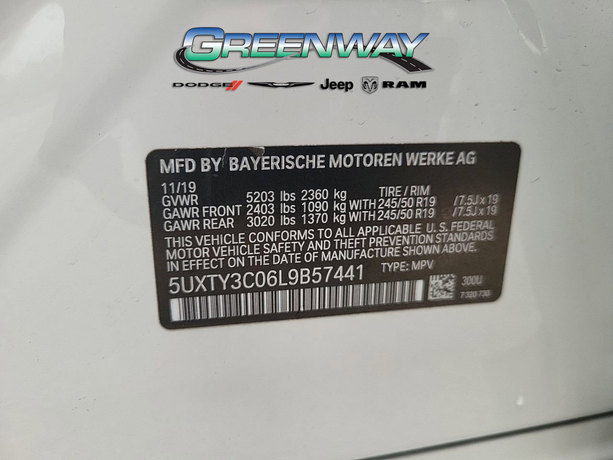 Used 2020 BMW X3 sDrive30i w/ M Sport Package 2 image 29