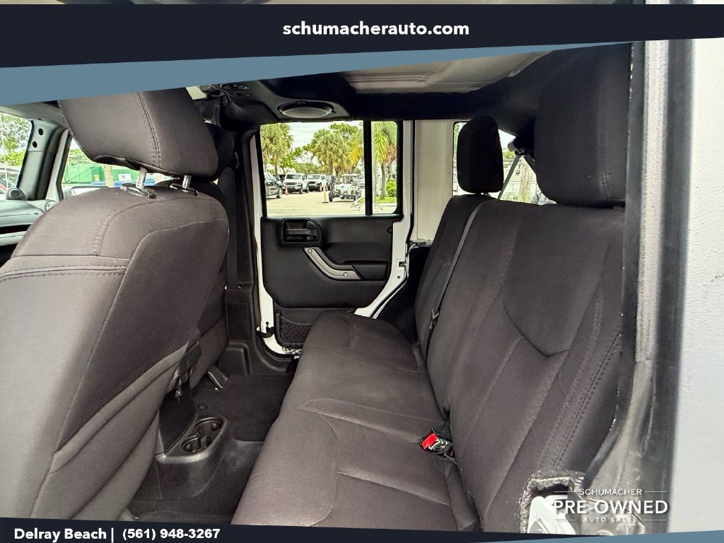Used 2014 Jeep Wrangler Unlimited Sport w/ Quick Order Package 24S AWD/4WD image 13