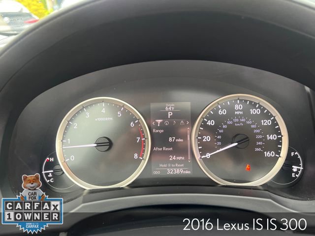 Used 2016 Lexus IS 300 AWD w/ Navigation System Package image 16