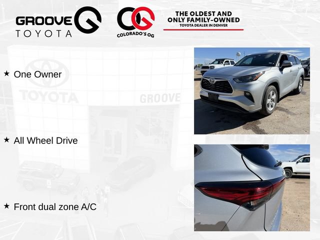 Used 2022 Toyota Highlander LE AWD/4WD image 4