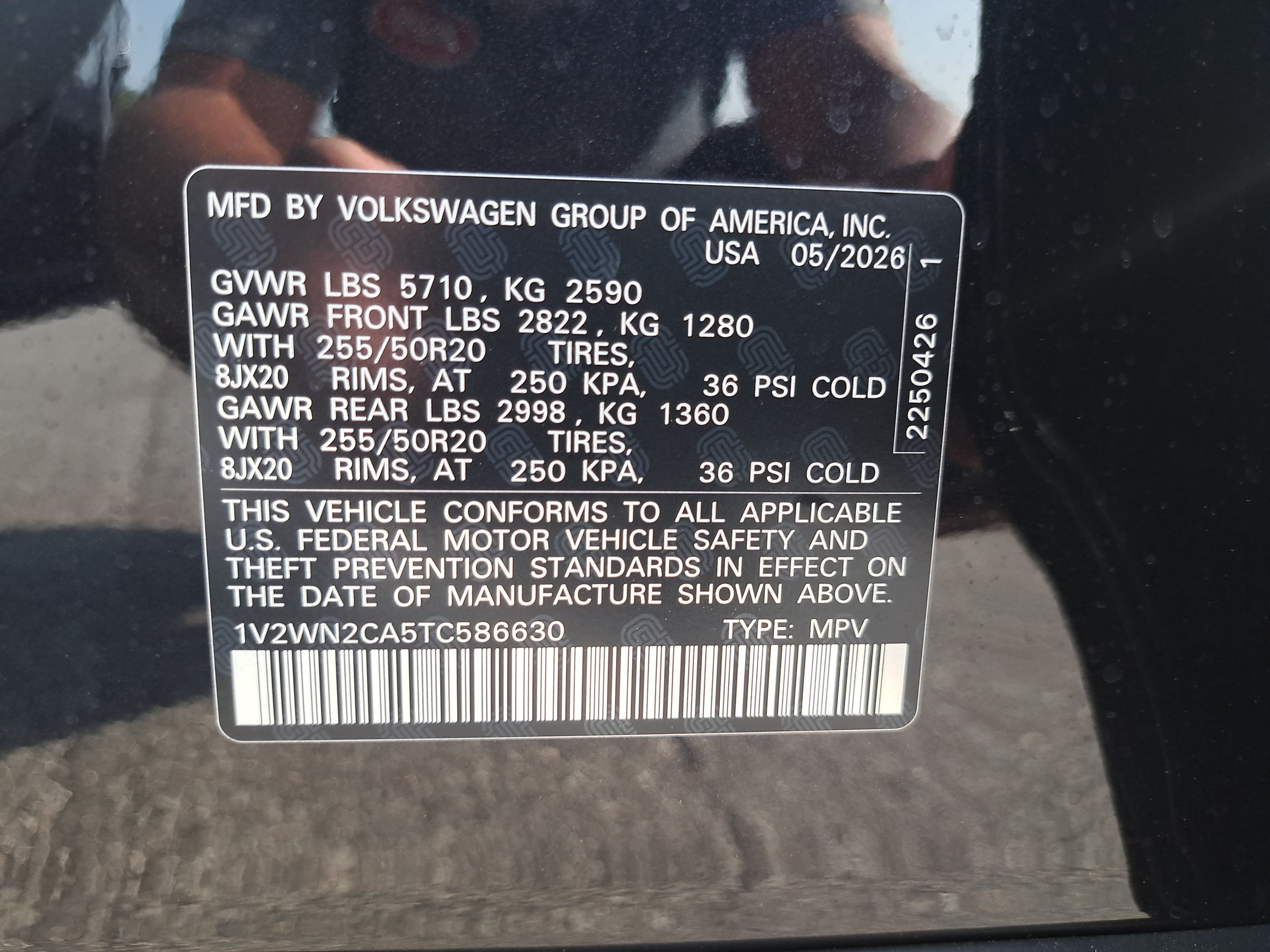 New 2026 Volkswagen Atlas SE FWD image 34