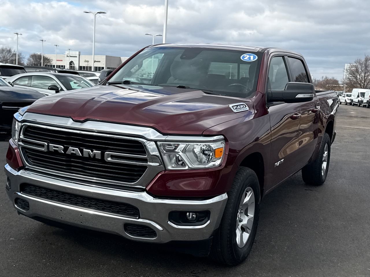 Used 2021 RAM 1500 Big Horn w/ Trailer Tow Group image 7